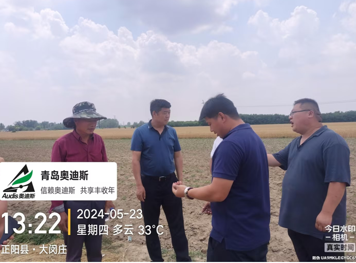名譽董事長躬身入局下市場，田間地頭調(diào)研忙